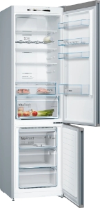 Bosch KGN39VLDA Kühl-Gefrier-Kombination Edelstahl-Look NoFrost Abmessungen (HxBxT):2030x600x660mm 