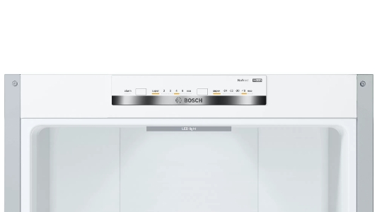 Bosch KGN39VLDA Kühl-Gefrier-Kombination Edelstahl-Look NoFrost Abmessungen (HxBxT):2030x600x660mm 