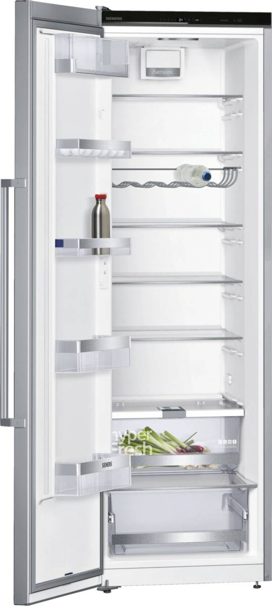 Siemens KS36VAIDP  iQ500 Freistehender Kühlschrank 186 x 60 cm  Edelstahl