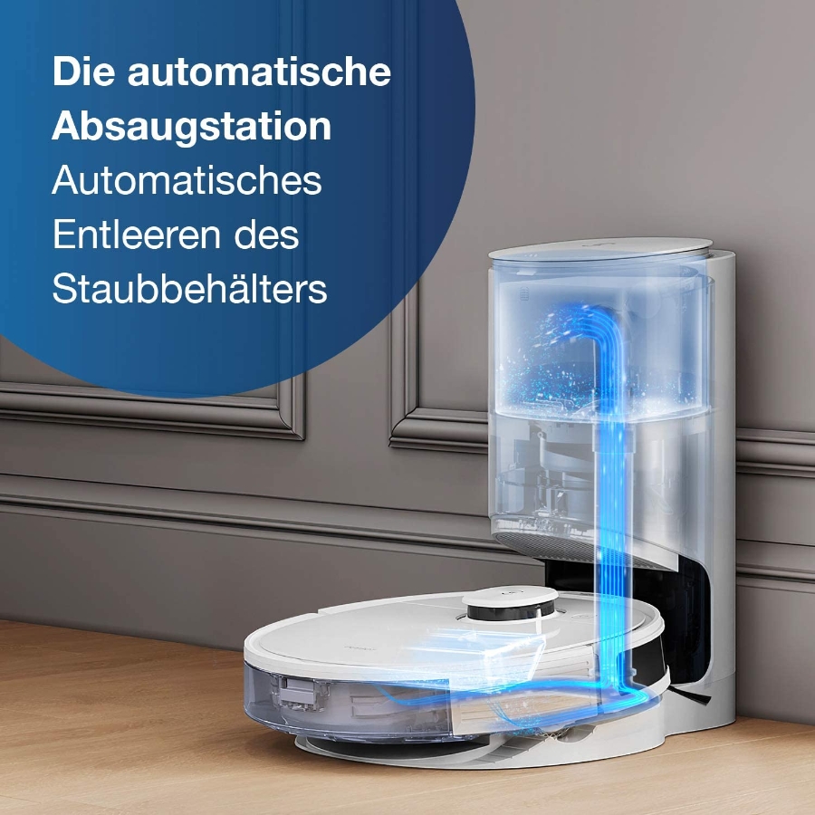 Ecovacs Deebot N8 Pro+ Saug-/Wischroboter  mit Absaugstation