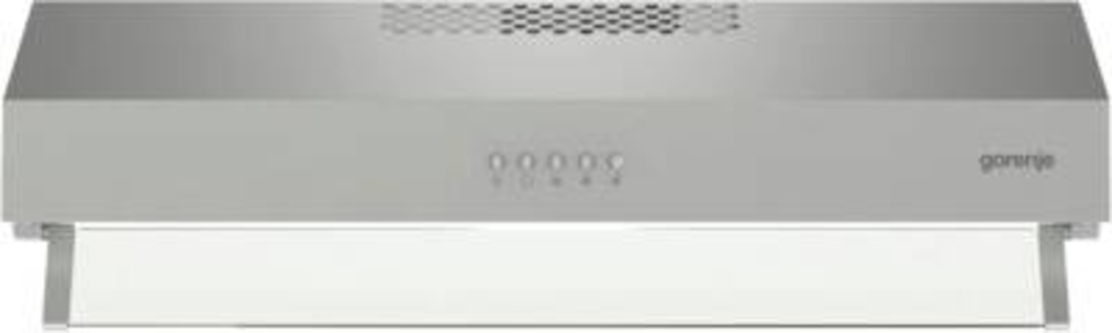Gorenje WHU629EX/M Unterbau-Dunstabzugshaube Edelstahl mit Glasschirm,  Breite 60cm 