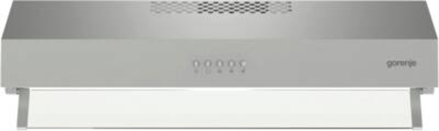 Gorenje WHU629EX/M Unterbau-Dunstabzugshaube Edelstahl mit Glasschirm,  Breite 60cm 