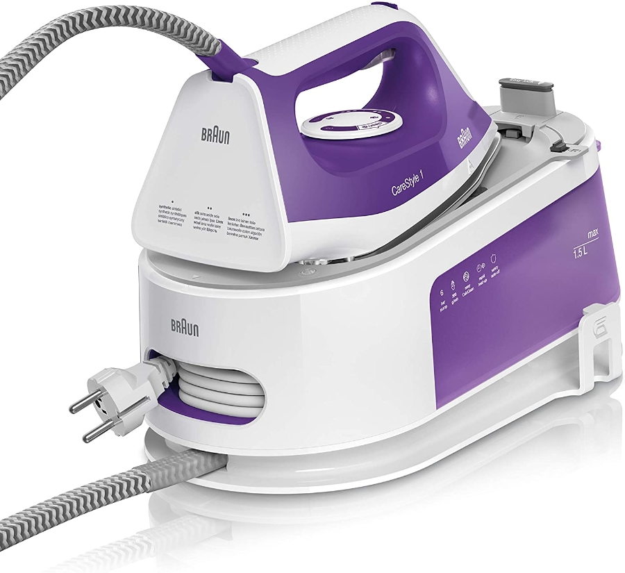 Braun Personal Care IS1014PU Carestyle 1  Bügelstation 6 Bar, 120 g/min und 360 g/min