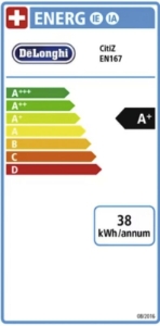 De´Longhi EN167.W Citiz Nespresso Kaffeekapselmaschine, cream A+