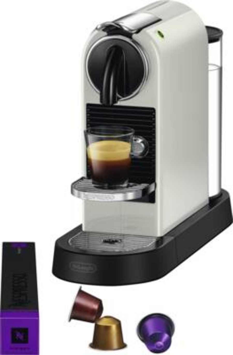 De´Longhi EN167.W Citiz Nespresso Kaffeekapselmaschine, cream A+