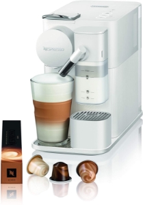 De´Longhi EN510.W Lattissima One Nespresso Kaffeekapselmaschine, weiß 
