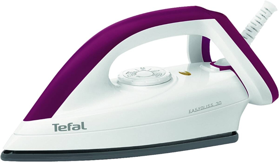 Tefal FS4030 Weiss-Dunkelrot Bügeleisen/Dampfbügeleisen