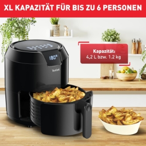 Tefal EY4018 Easy Fry Precision Fritteusen Schwarz 1500 W | 4,2 L 