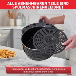 Tefal EY4018 Easy Fry Precision Fritteusen Schwarz 1500 W | 4,2 L 