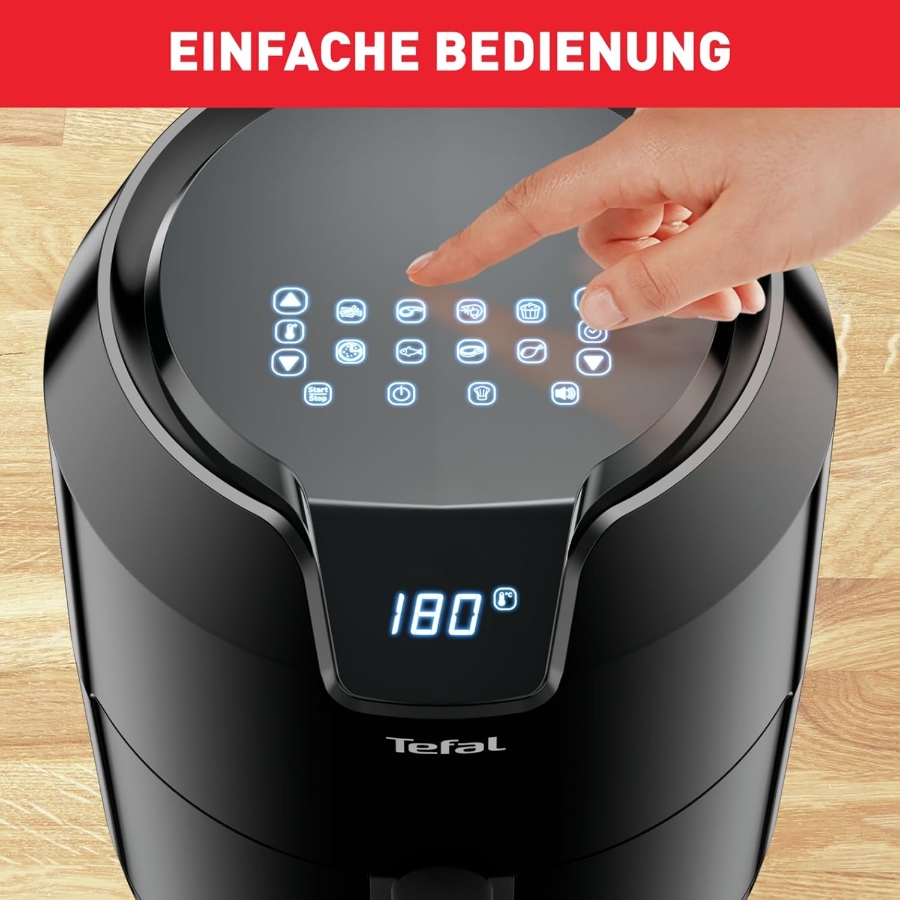 Tefal EY4018 Easy Fry Precision Fritteusen Schwarz 1500 W | 4,2 L 