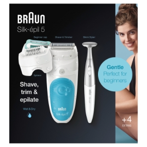 Braun Personal Care Silk-epil 5 5-810 Epilierer SensoSmart Wet&Dry 