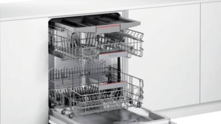 Bosch SMV4ECX14E Geschirrspüler mit Besteckschublade vollintegrierbar 60cm