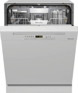 Miele G5210 SCI Geschirrspüler Einbau teilintegriert  Brillantweiß mit Besteckschublade