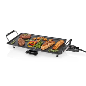 Nedis FCTE110EBK50 Teppanyaki-Tischgrill Backfläche (L x B): 47.5 x 26.5 cm | 5 Wärmeeinstellungen