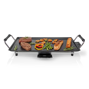 Nedis FCTE110EBK50 Teppanyaki-Tischgrill Backfläche (L x B): 47.5 x 26.5 cm | 5 Wärmeeinstellungen