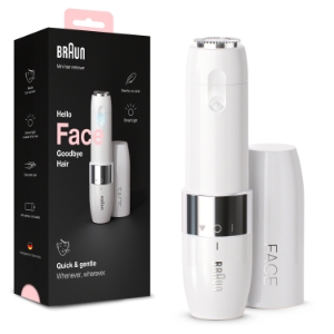 Braun Personal Care FS1000 Mini-Gesichtshaarentferner mit Smartlight 4210201313908 #face