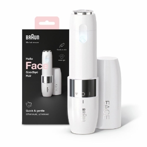 Braun Personal Care FS1000 Mini-Gesichtshaarentferner mit Smartlight 4210201313908 #face