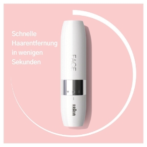 Braun Personal Care FS1000 Mini-Gesichtshaarentferner mit Smartlight 4210201313908 #face