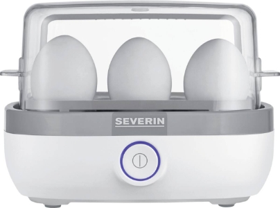 Severin EK3164 Eierkocher Weiss-Grau 