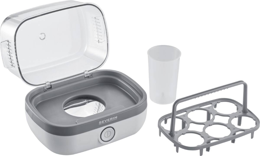 Severin EK3164 Eierkocher Weiss-Grau 