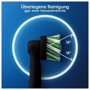 Oral-B Aufsteckbürsten CrossAction Schwarz CleanMaximizer 3er 4210201410621 #crossactionrefill