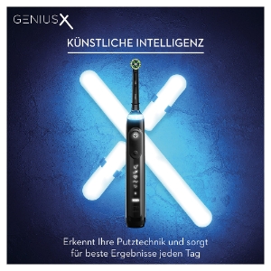 Oral-B Genius X Elektrische Zahnbürste  Schwarz 