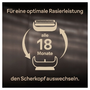 Braun Personal Care Elektrorasierer Ersatzscherteil 94M, Silber 
