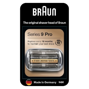 Braun Personal Care Elektrorasierer Ersatzscherteil 94M, Silber 