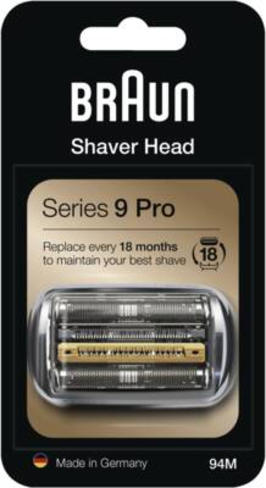 Braun Personal Care Elektrorasierer Ersatzscherteil 94M, Silber 