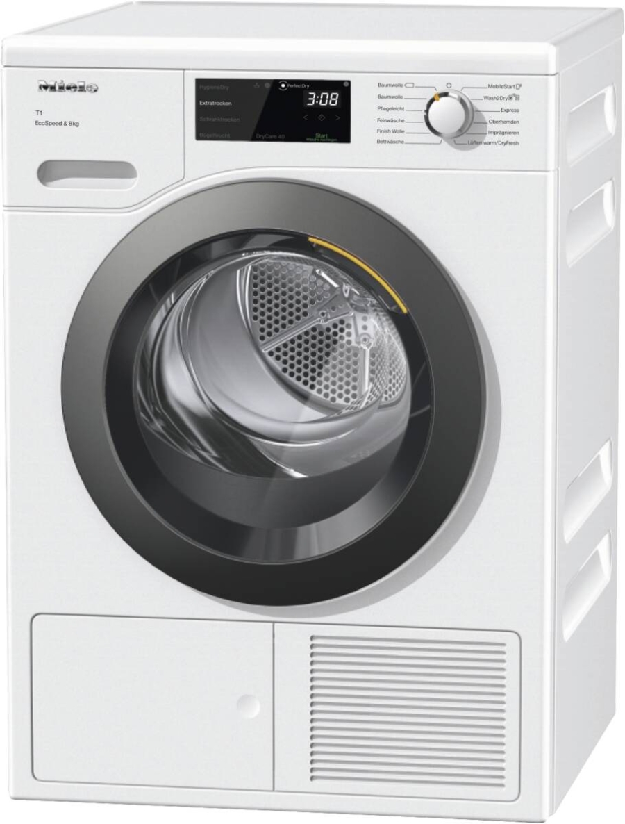 Miele TCF760WP D LW EcoSpeed&8kg Wärmepumpentrockner Stand 8kg , A+++