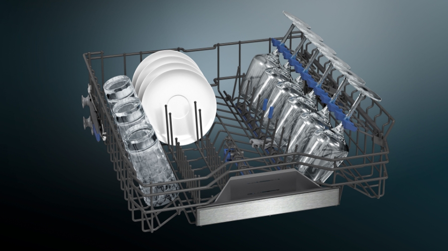 Siemens SN55TS00CE Geschirrspüler Einbau  teilintegriert Edelstahl,EEK:A