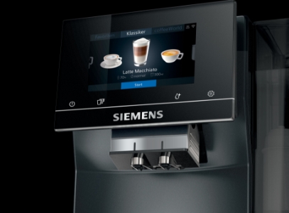Siemens TP707D06 EQ.700 Kaffee-Vollautomat Schwarz Full-Touch-Display