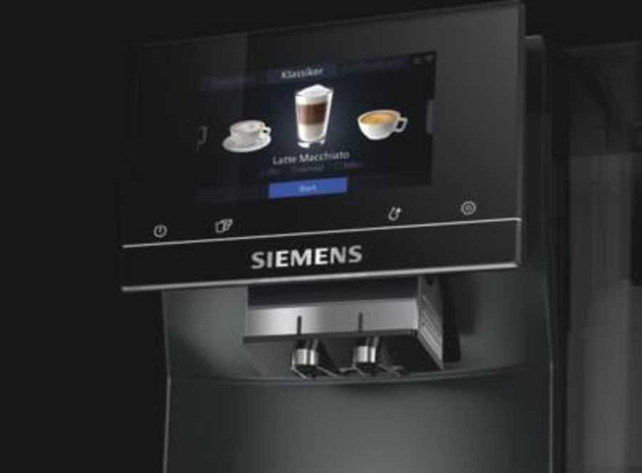 Siemens TP707D06 EQ.700 Kaffee-Vollautomat Schwarz Full-Touch-Display