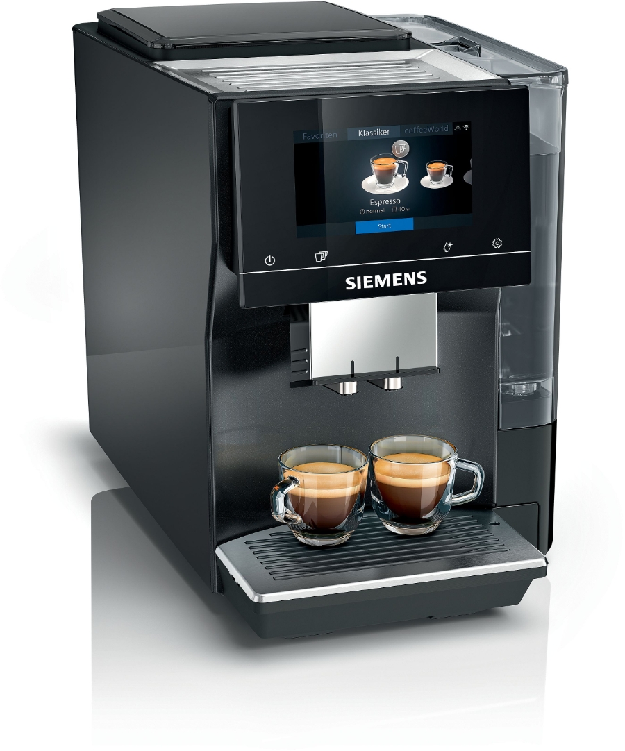 Siemens TP707D06 EQ.700 Kaffee-Vollautomat Schwarz Full-Touch-Display