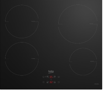 Beko BBSM12340X Backofen mit autarkem Induktionskochfeld  EEK: A