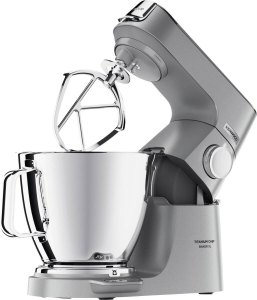 Kenwood Elektro KVL85.124SI Titanium Chef Baker XL Küchenmaschine Silber