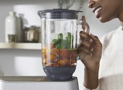 Kenwood Elektro KVL85.124SI Titanium Chef Baker XL Küchenmaschine Silber