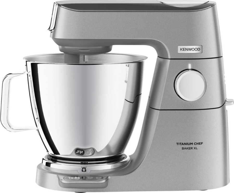 Kenwood Elektro KVL85.124SI Titanium Chef Baker XL Küchenmaschine Silber