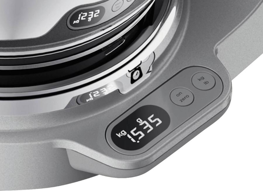 Kenwood Elektro KVL85.124SI Titanium Chef Baker XL Küchenmaschine Silber