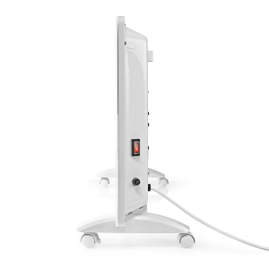 Nedis HTPL20FWT Glasverkleidung Konvektor 1000 / 2000 W | 2 Wärmeeinstellungen 