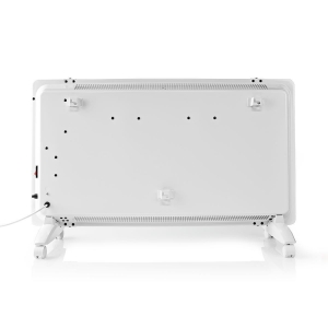 Nedis HTPL20FWT Glasverkleidung Konvektor 1000 / 2000 W | 2 Wärmeeinstellungen 