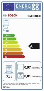 Bosch ACTH8T31MK Herdset bestehend aus HDA3140S0 und NKN64RGA2E mit Dampfunterstützung