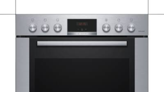 Bosch ACTH8T31MK Herdset bestehend aus HDA3140S0 und NKN64RGA2E mit Dampfunterstützung