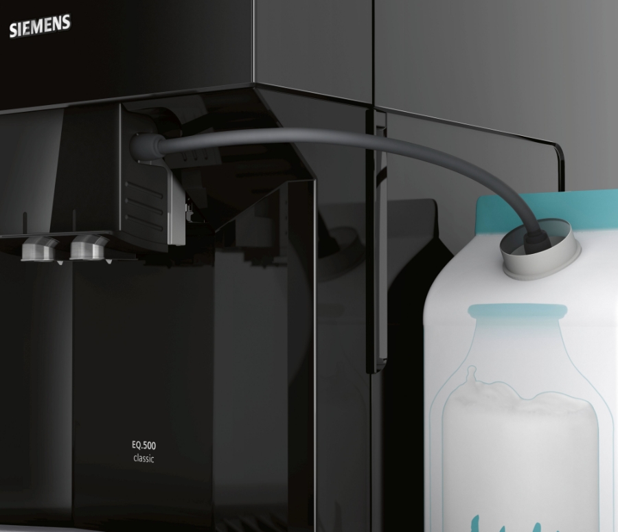 Siemens TP501D09 EQ.500 classic  Kaffeevollautomat Schwarz 
