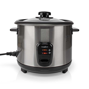 Nedis KARC115AL Reiskocher 1.5 l | 500 W | Antihaft-Beschichtung  Herausnehmbare Schüssel | Automatische Abschaltung
