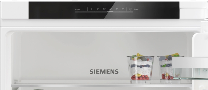 Siemens KI86NVSE0 Einbau-Kühl-Gefrier-Kombination mit Gefrierbereich unten, Nofrost, Schleppscharnier