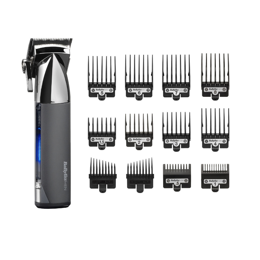 Babyliss E996E Super-X Metall Serie, Klinge aus Japanischen Edelstahl 