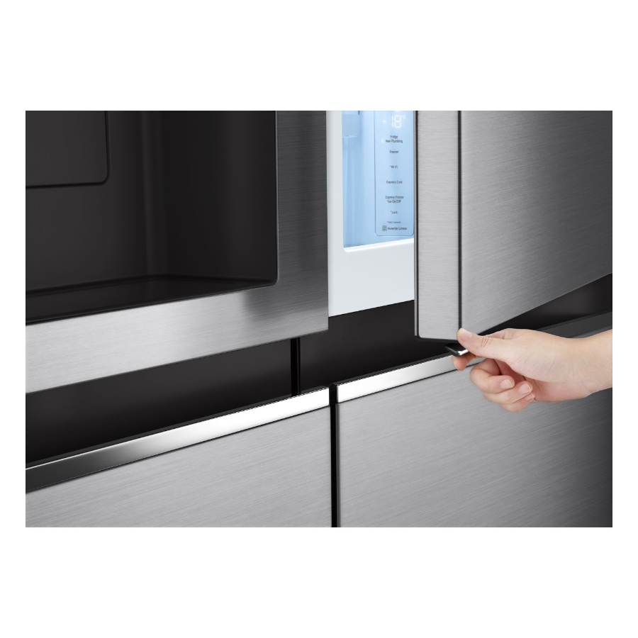 LG GSJV71PZLE Side-by-Side mit Door-in-Door ™  Eis-, Crushed Ice- und Wasserspender | 635 Liter