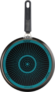 Tefal B55509 Easy Cook & Clean Crêpepfanne (25 cm)  Schwarz Antihaftversiegelung | Thermo-Signal | stabiler Boden