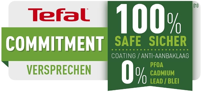 Tefal B55509 Easy Cook & Clean Crêpepfanne (25 cm)  Schwarz Antihaftversiegelung | Thermo-Signal | stabiler Boden
